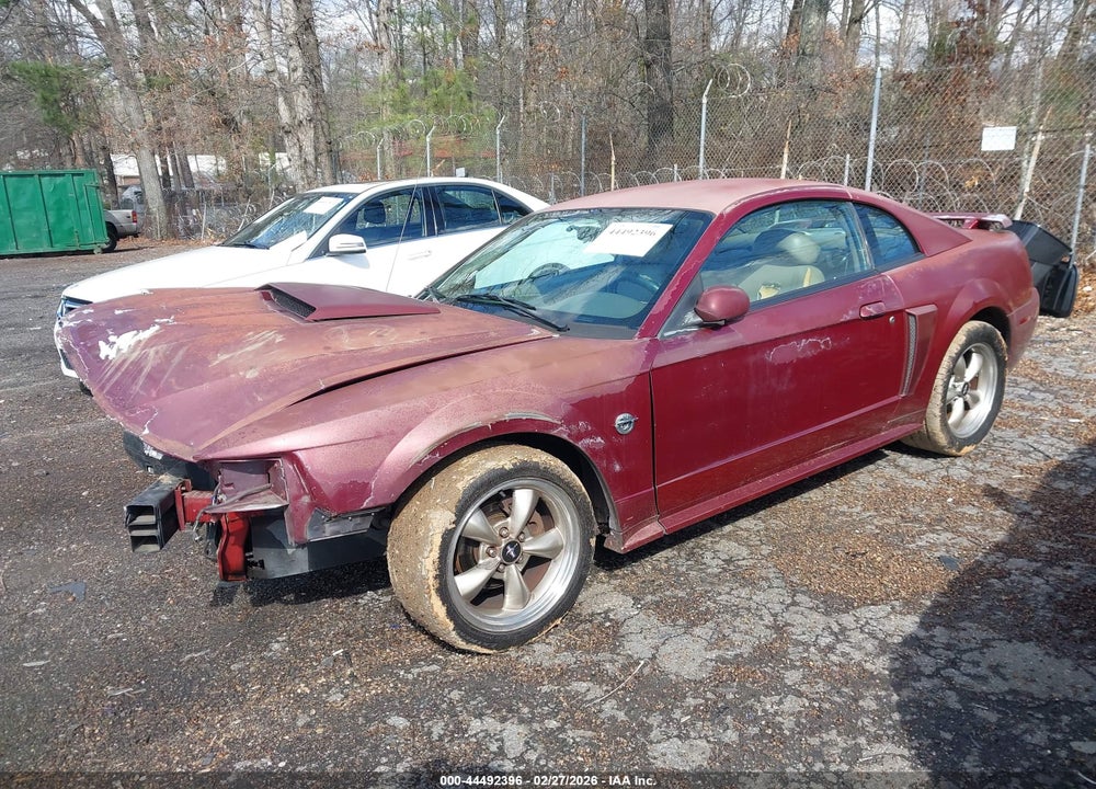 2004 FORD MUSTANG GT VIN: 1FAFP42X74F155077
