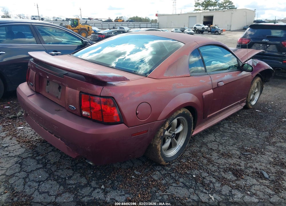2004 FORD MUSTANG GT VIN: 1FAFP42X74F155077