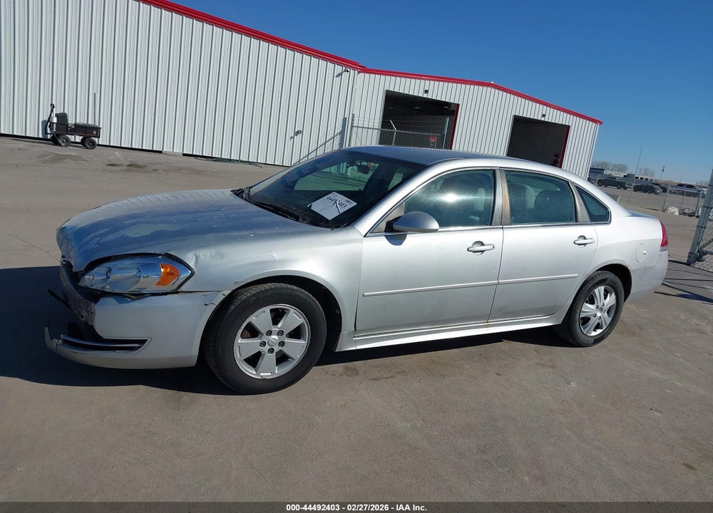 2011 CHEVROLET IMPALA LS VIN: 2G1WF5EK8B1254720