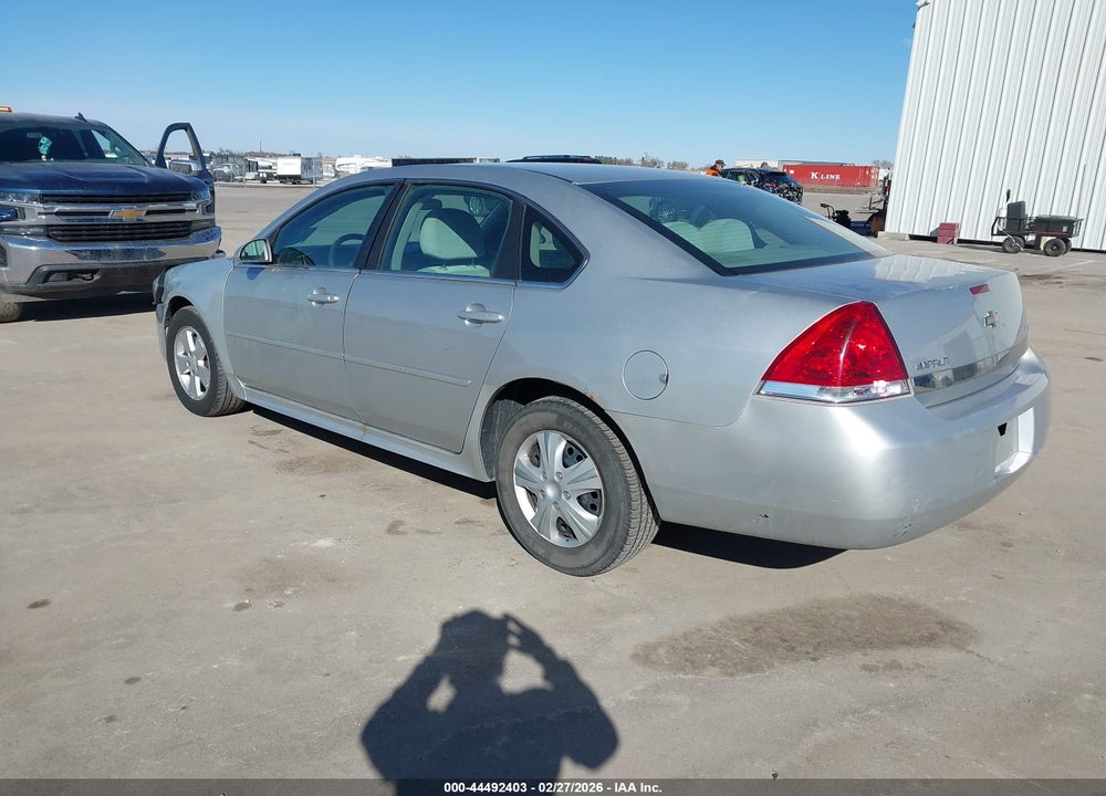 2011 CHEVROLET IMPALA LS VIN: 2G1WF5EK8B1254720