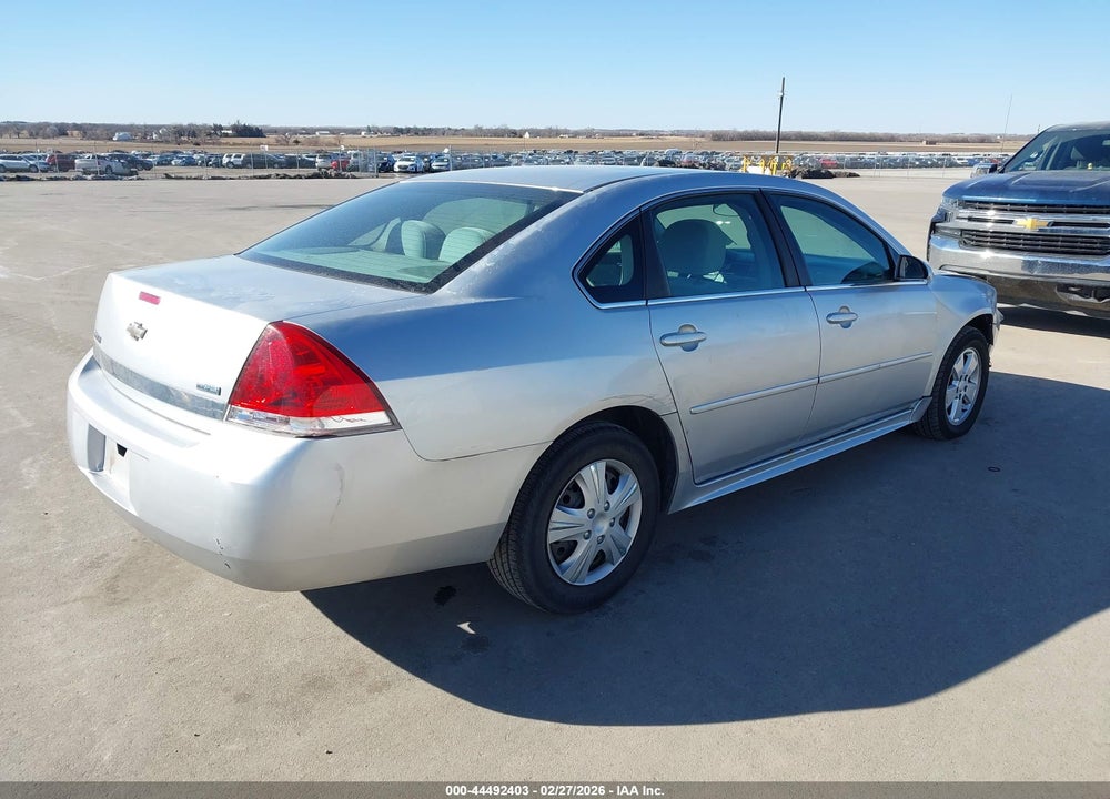 2011 CHEVROLET IMPALA LS VIN: 2G1WF5EK8B1254720