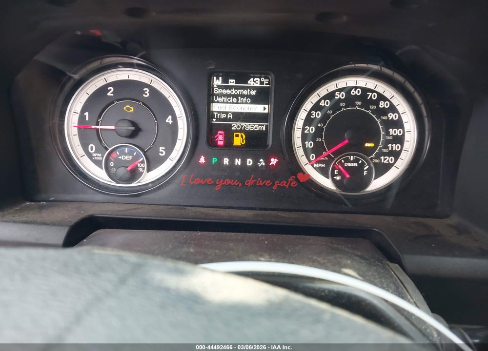 2018 RAM 2500 TRADESMAN  4X4 6'4 BOX VIN: 3C6UR5CL2JG297397