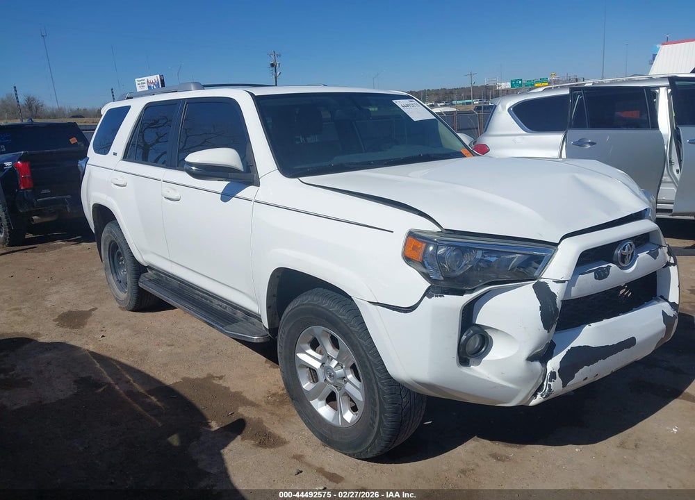 2016 TOYOTA 4RUNNER SR5 PREMIUM VIN: JTEZU5JR0G5145358