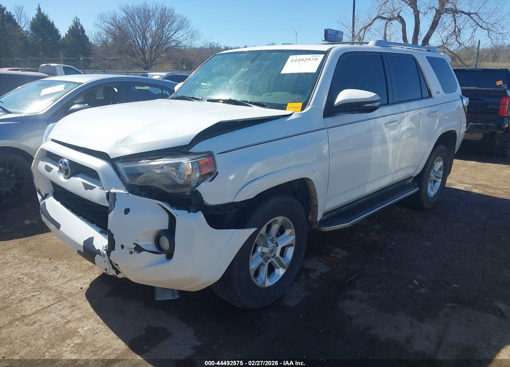 2016 TOYOTA 4RUNNER SR5 PREMIUM VIN: JTEZU5JR0G5145358