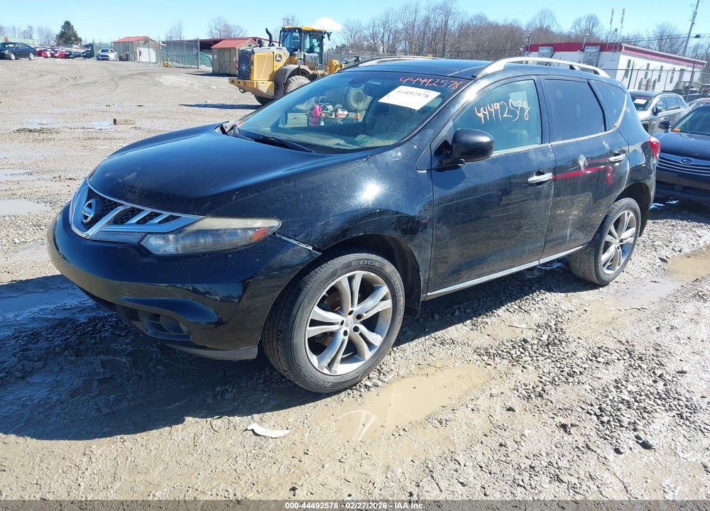 2012 NISSAN MURANO LE VIN: JN8AZ1MW5CW202532