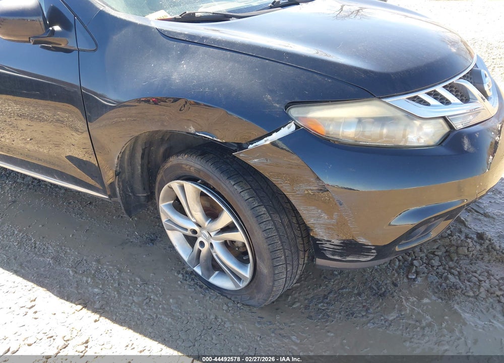2012 NISSAN MURANO LE VIN: JN8AZ1MW5CW202532