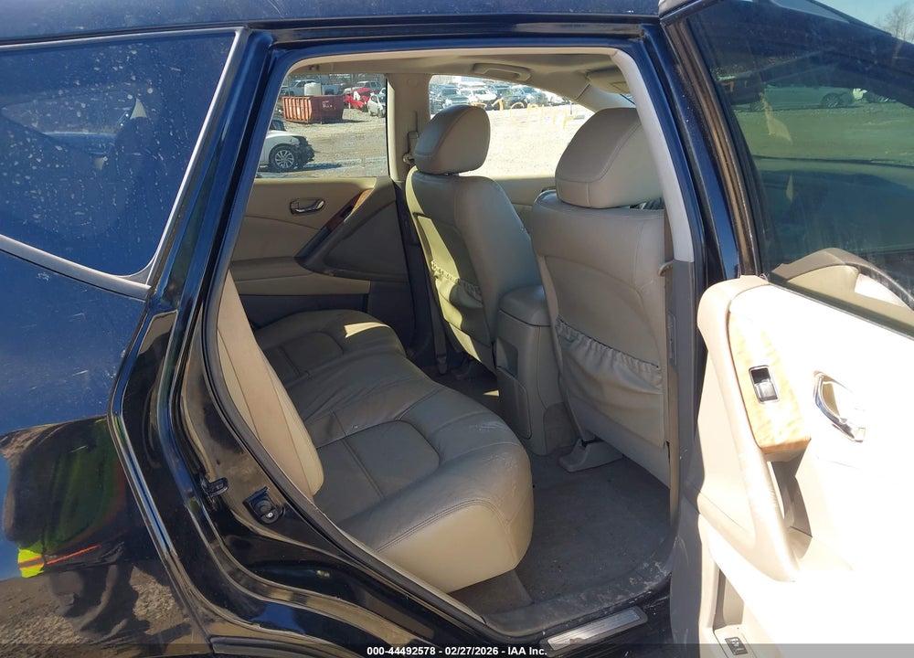 2012 NISSAN MURANO LE VIN: JN8AZ1MW5CW202532