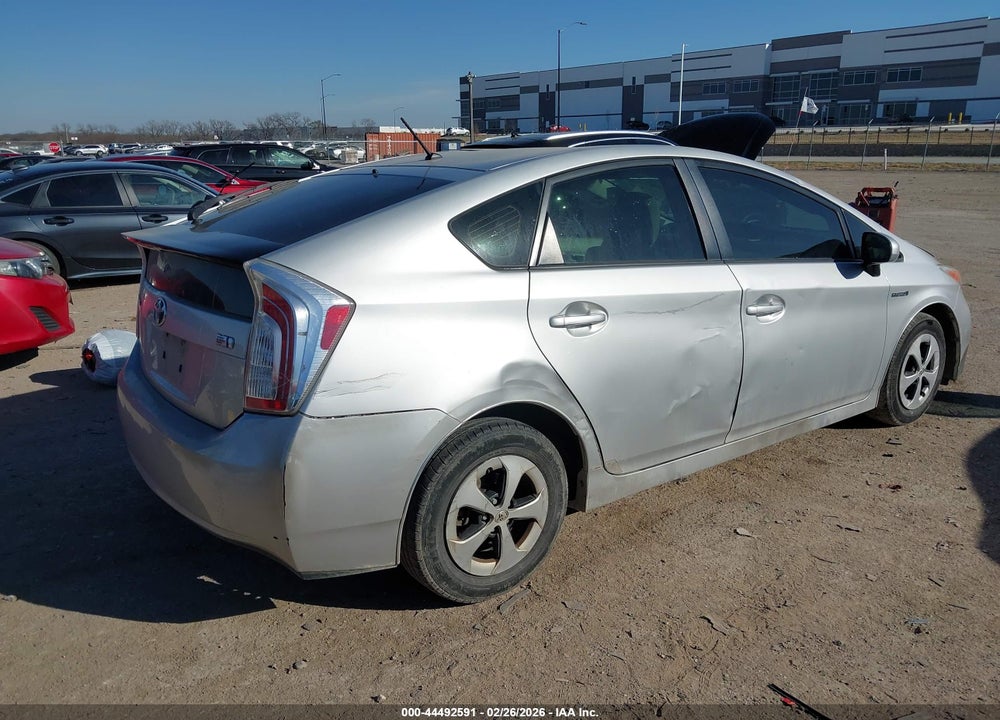 2015 TOYOTA PRIUS VIN: JTDKN3DU3F0406212