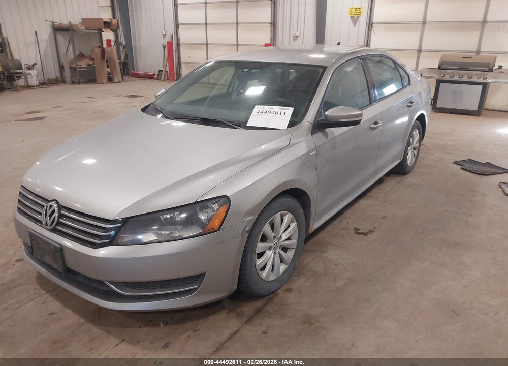 2014 VOLKSWAGEN PASSAT 2.5L WOLFSBURG EDITION VIN: 1VWAH7A32EC011700