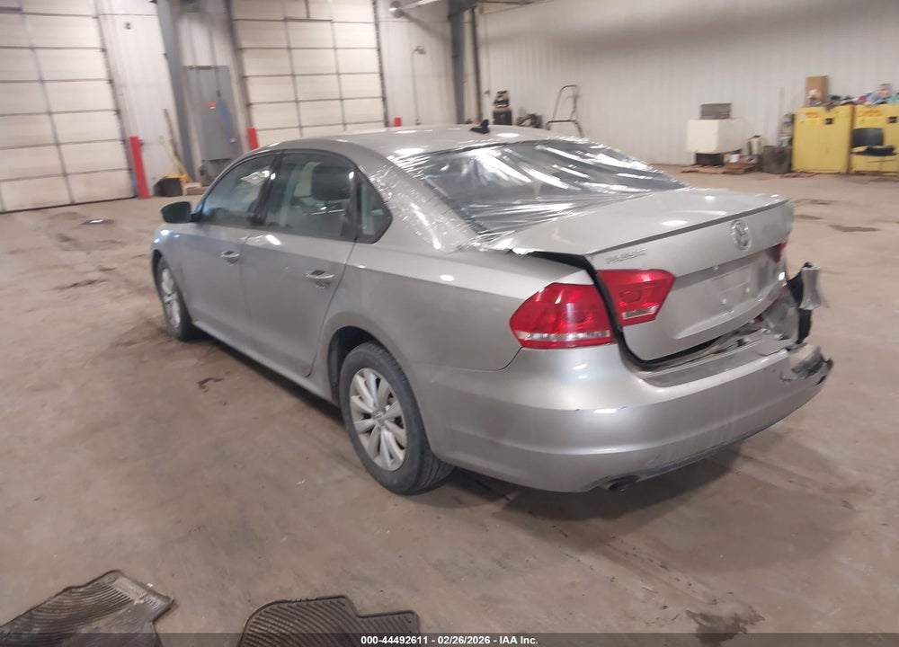 2014 VOLKSWAGEN PASSAT 2.5L WOLFSBURG EDITION VIN: 1VWAH7A32EC011700