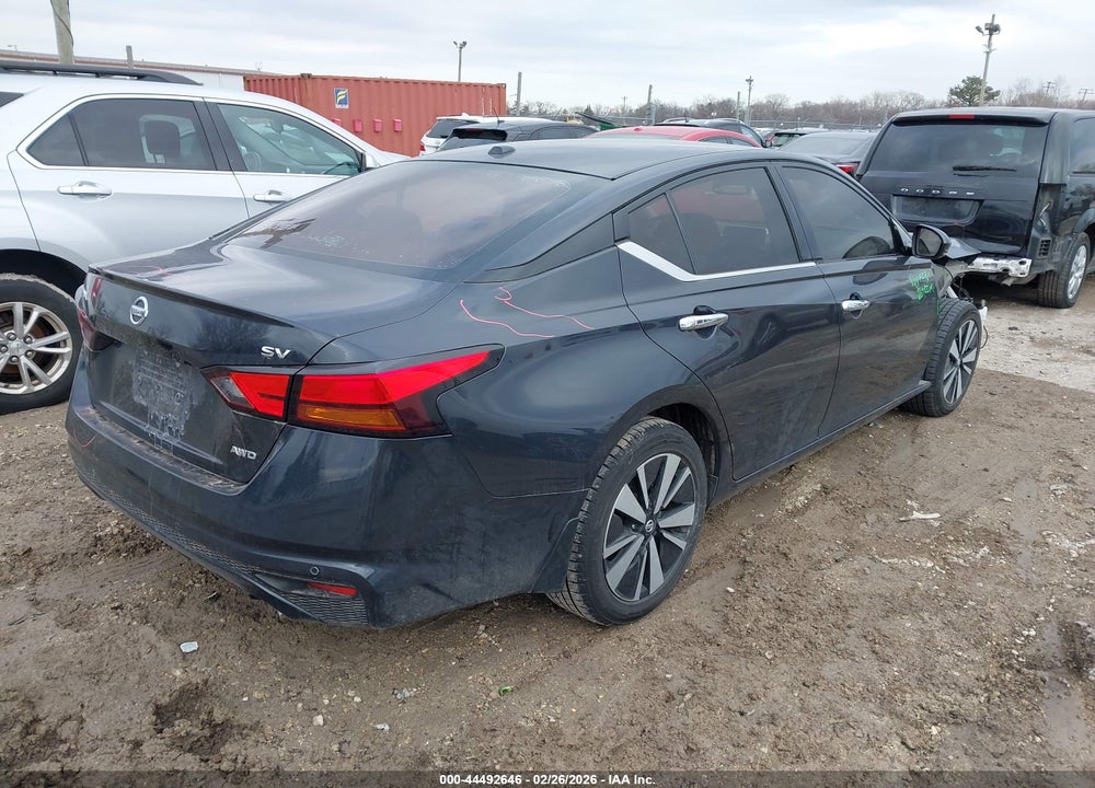 2020 NISSAN ALTIMA SV INTELLIGENT AWD VIN: 1N4BL4DW0LC173435
