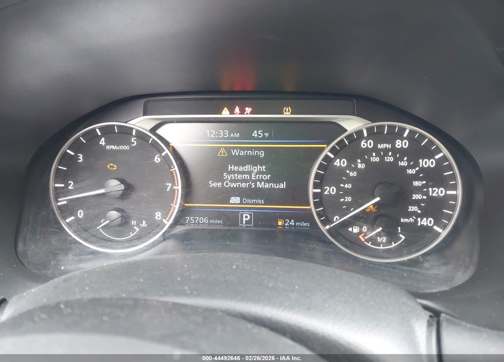 2020 NISSAN ALTIMA SV INTELLIGENT AWD VIN: 1N4BL4DW0LC173435