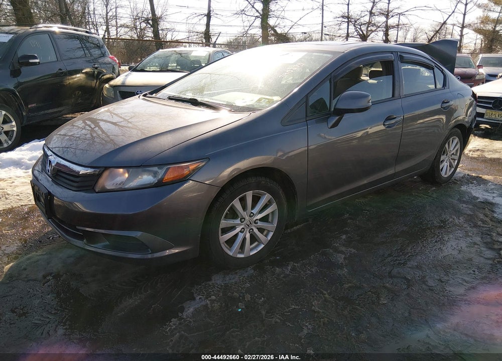 2012 HONDA CIVIC EX VIN: 19XFB2F88CE390273