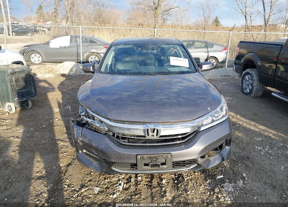 2017 HONDA ACCORD HYBRID EX-L VIN: JHMCR6F54HC031477