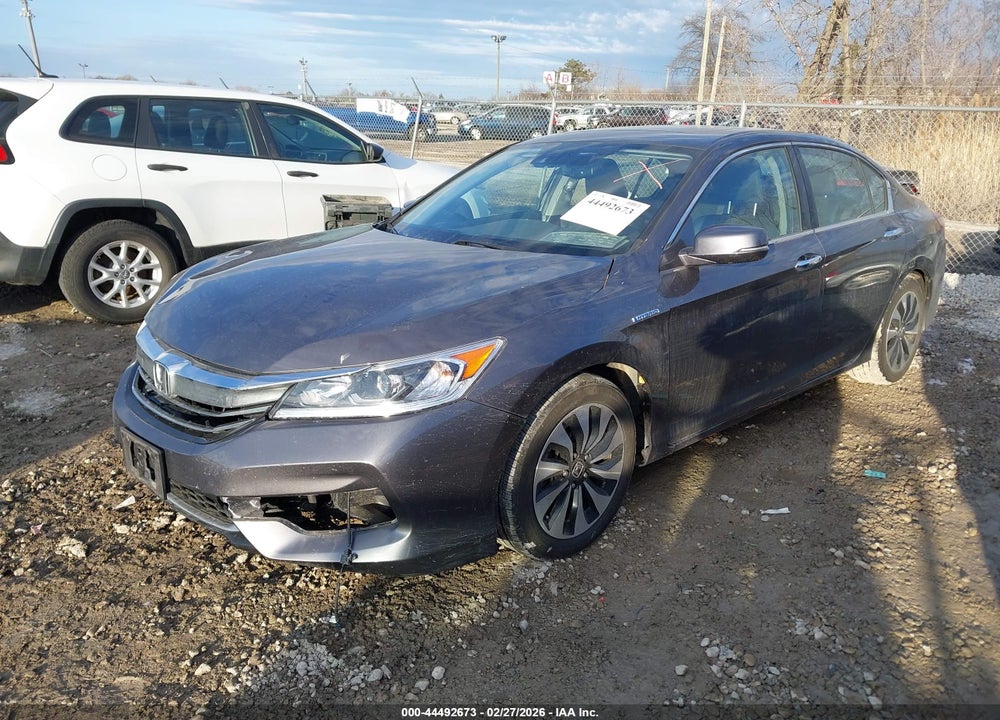2017 HONDA ACCORD HYBRID EX-L VIN: JHMCR6F54HC031477