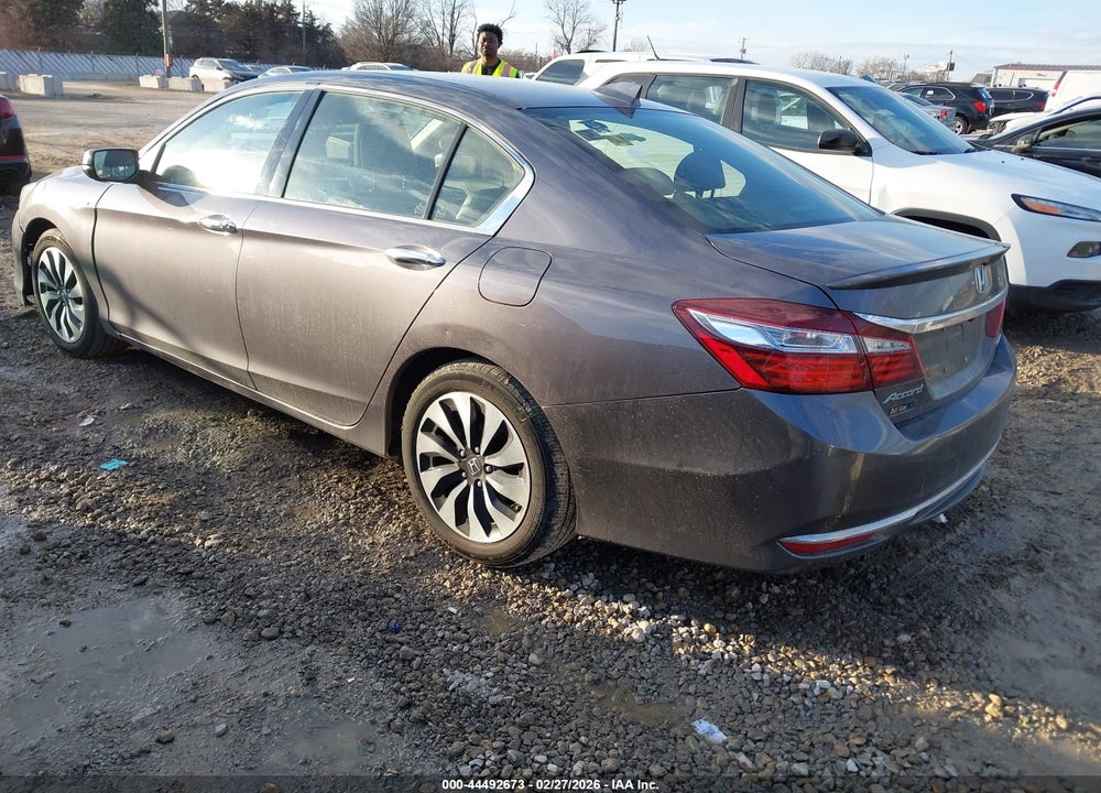 2017 HONDA ACCORD HYBRID EX-L VIN: JHMCR6F54HC031477
