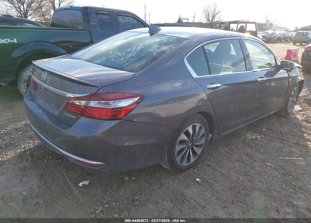 2017 HONDA ACCORD HYBRID EX-L VIN: JHMCR6F54HC031477