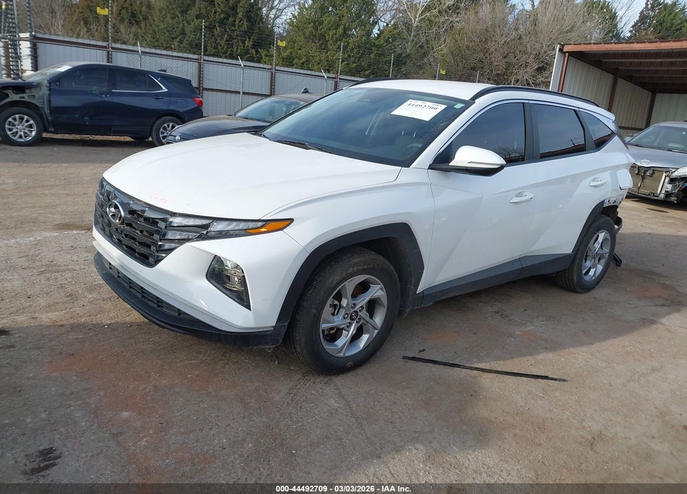 2022 HYUNDAI TUCSON SEL VIN: 5NMJBCAE6NH148980