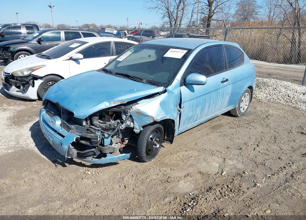 2010 HYUNDAI ACCENT GS VIN: KMHCM3AC0AU162924