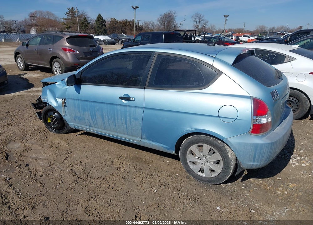 2010 HYUNDAI ACCENT GS VIN: KMHCM3AC0AU162924