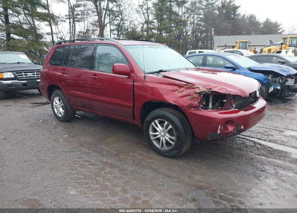 2007 TOYOTA HIGHLANDER V6 VIN: JTEEP21A570202259