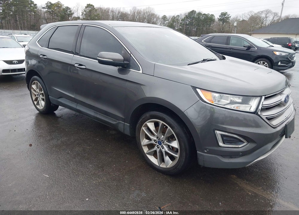 2015 FORD EDGE TITANIUM VIN: 2FMPK4K81FBB78246
