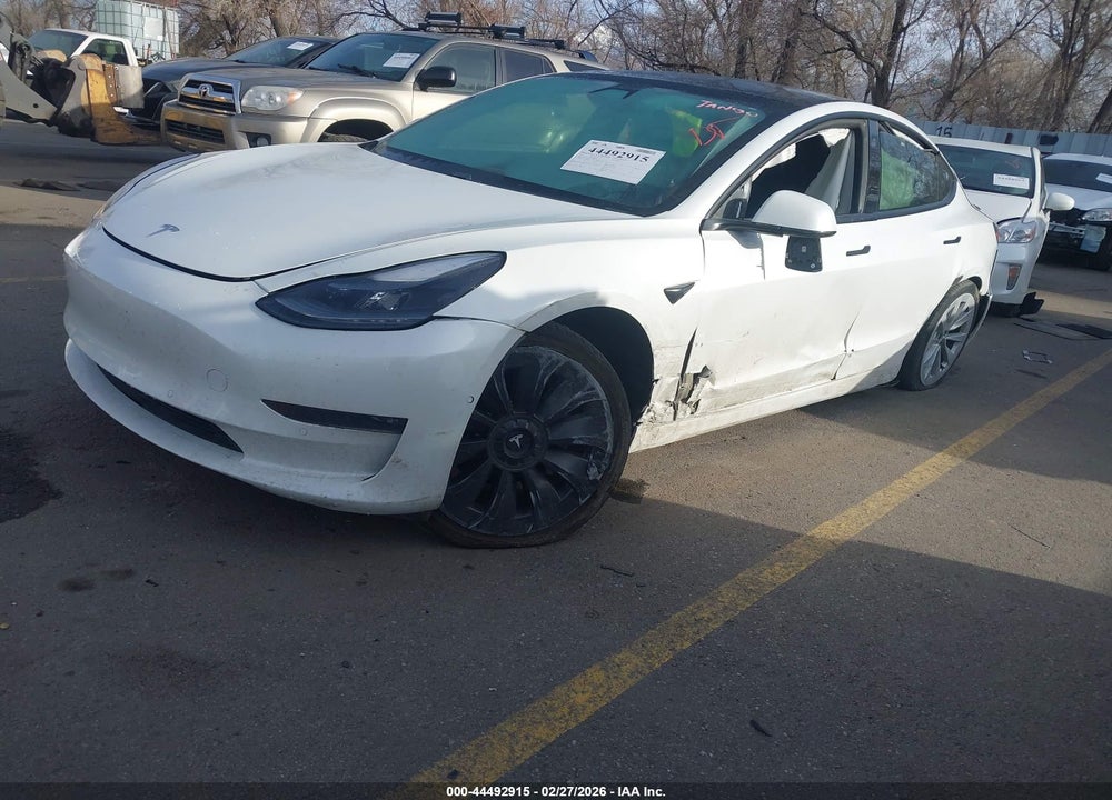 2021 TESLA MODEL 3 LONG RANGE DUAL MOTOR ALL-WHEEL DRIVE VIN: 5YJ3E1EB7MF926739