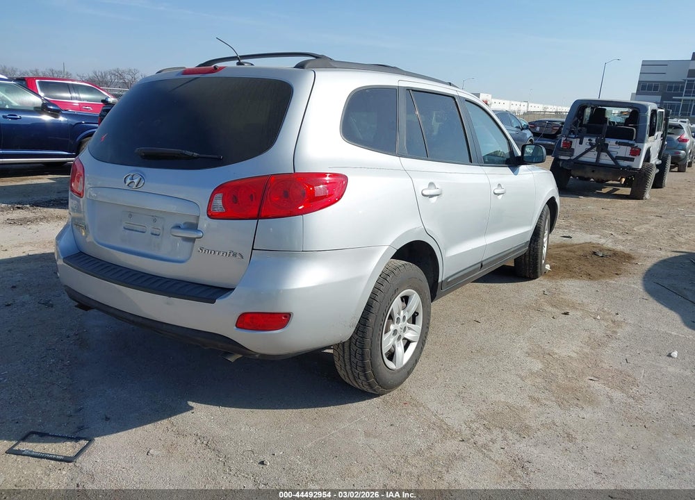 2009 HYUNDAI SANTA FE GLS VIN: 5NMSG13D99H299106