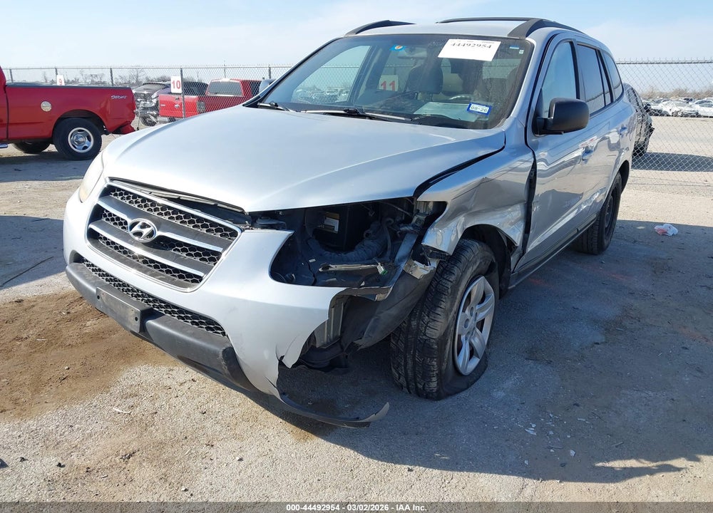 2009 HYUNDAI SANTA FE GLS VIN: 5NMSG13D99H299106