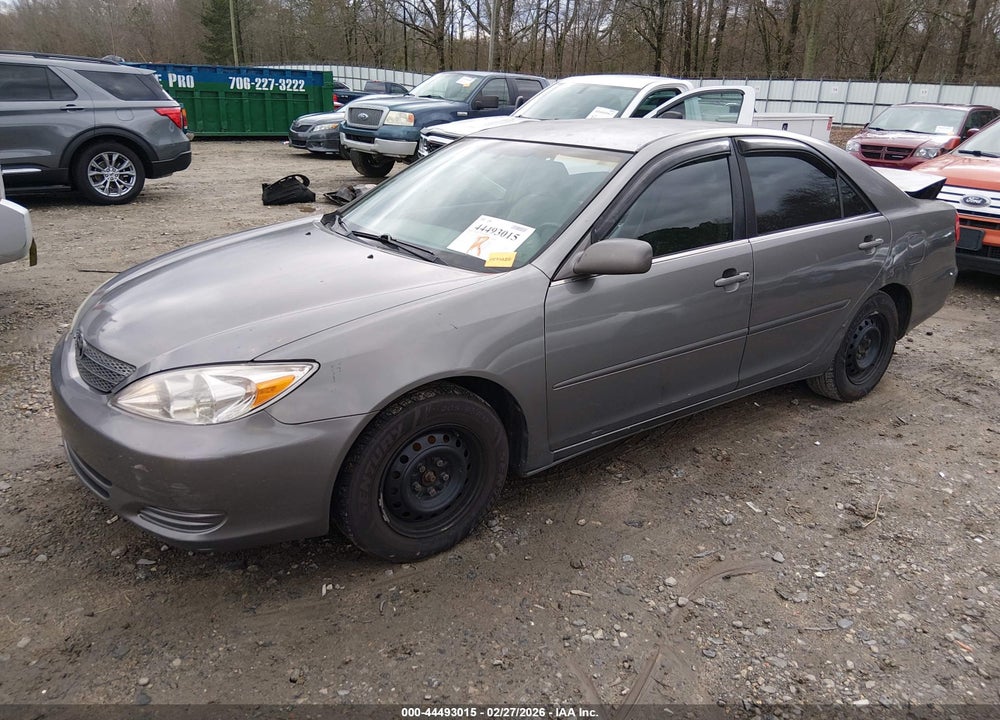 2002 TOYOTA CAMRY LE VIN: 4T1BE32KX2U536150