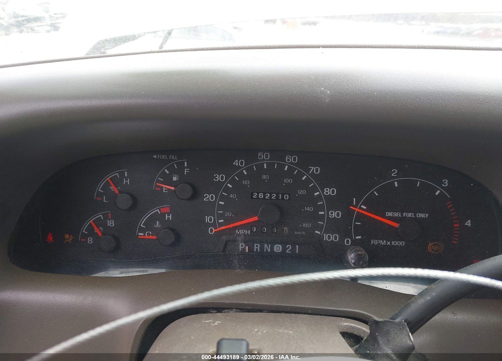 2001 FORD F-350 LARIAT/XL/XLT VIN: 1FTSW31F31EA76599