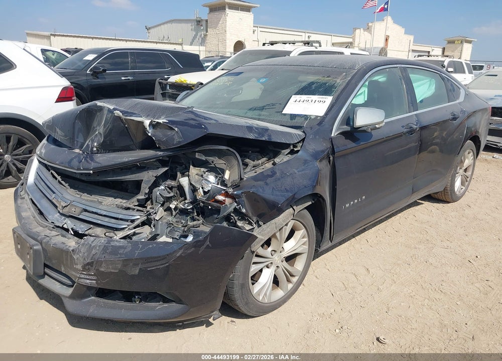 2014 CHEVROLET IMPALA 2LT VIN: 2G1125S39E9125037