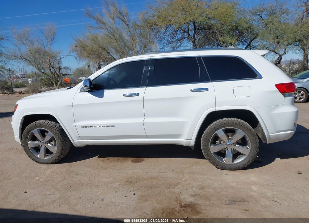 2014 JEEP GRAND CHEROKEE OVERLAND VIN: 1C4RJFCT3EC191934