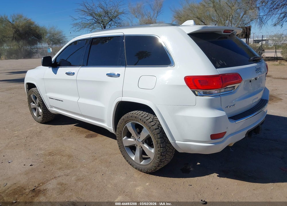 2014 JEEP GRAND CHEROKEE OVERLAND VIN: 1C4RJFCT3EC191934