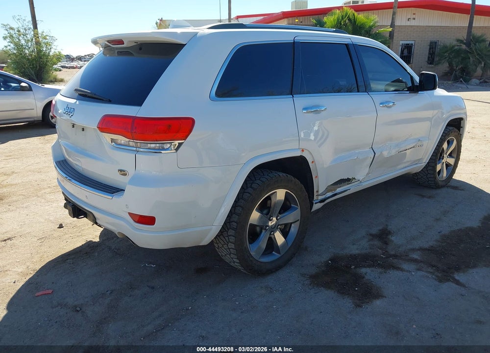 2014 JEEP GRAND CHEROKEE OVERLAND VIN: 1C4RJFCT3EC191934