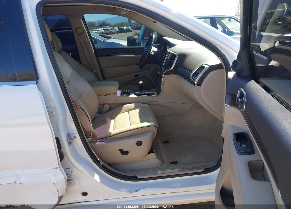 2014 JEEP GRAND CHEROKEE OVERLAND VIN: 1C4RJFCT3EC191934