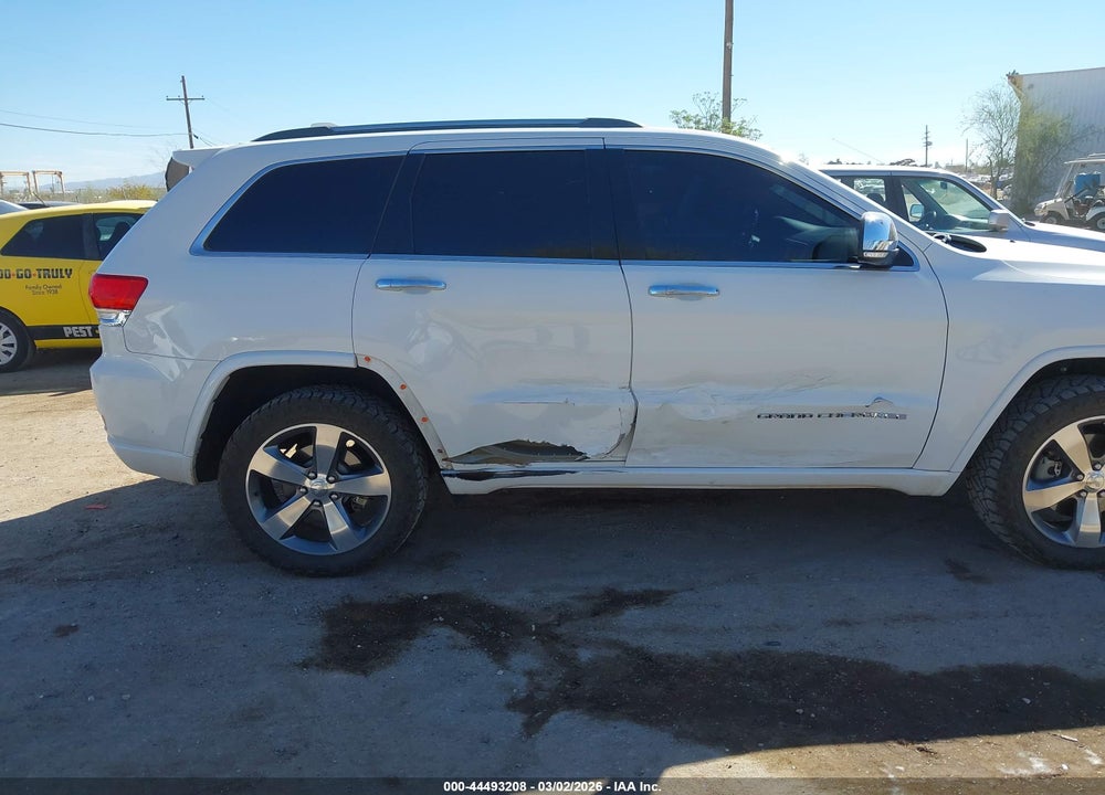 2014 JEEP GRAND CHEROKEE OVERLAND VIN: 1C4RJFCT3EC191934
