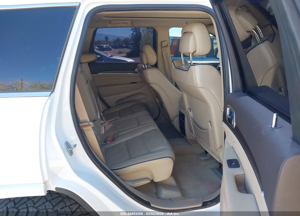 2014 JEEP GRAND CHEROKEE OVERLAND VIN: 1C4RJFCT3EC191934