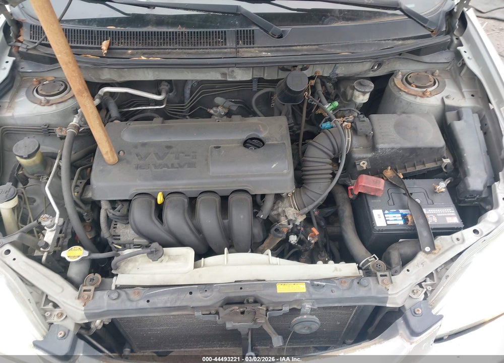 2004 TOYOTA MATRIX STANDARD VIN: 2T1LR32E64C295002