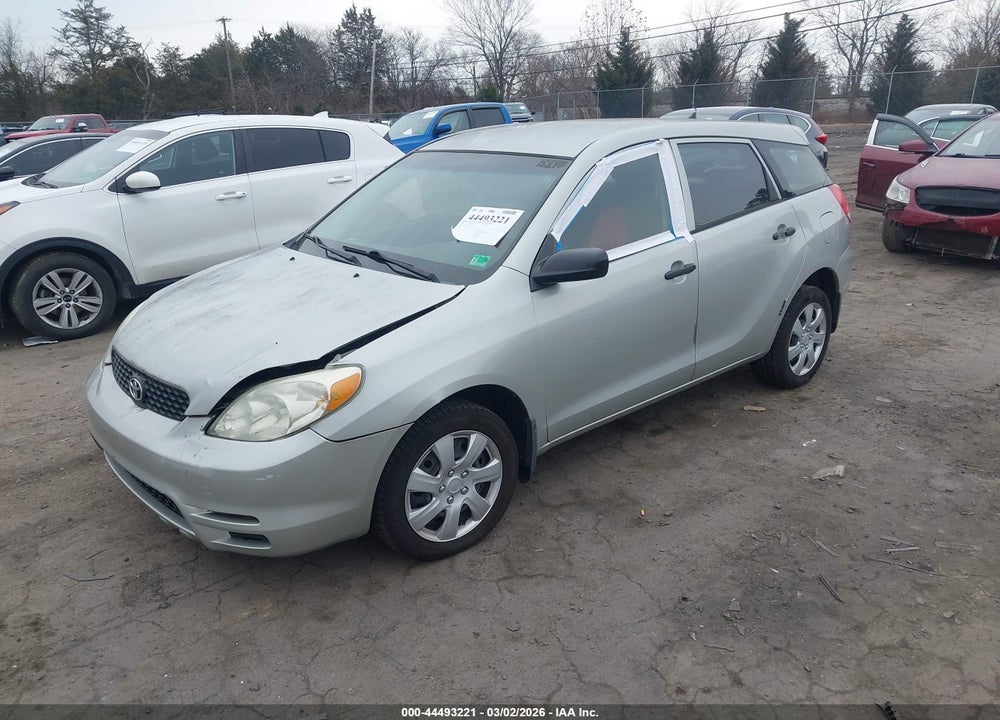 2004 TOYOTA MATRIX STANDARD VIN: 2T1LR32E64C295002