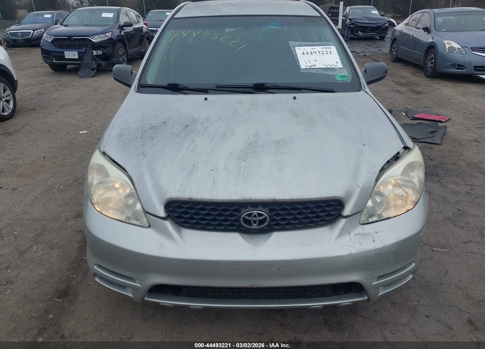 2004 TOYOTA MATRIX STANDARD VIN: 2T1LR32E64C295002