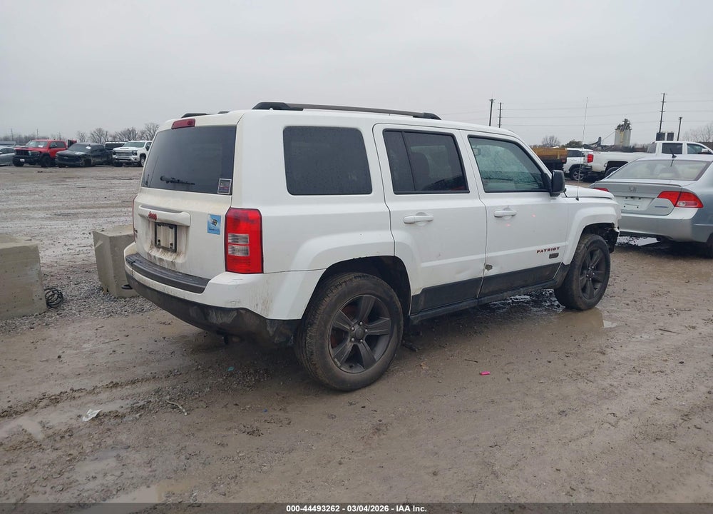2016 JEEP PATRIOT 75TH ANNIVERSARY VIN: 1C4NJRBB1GD783113