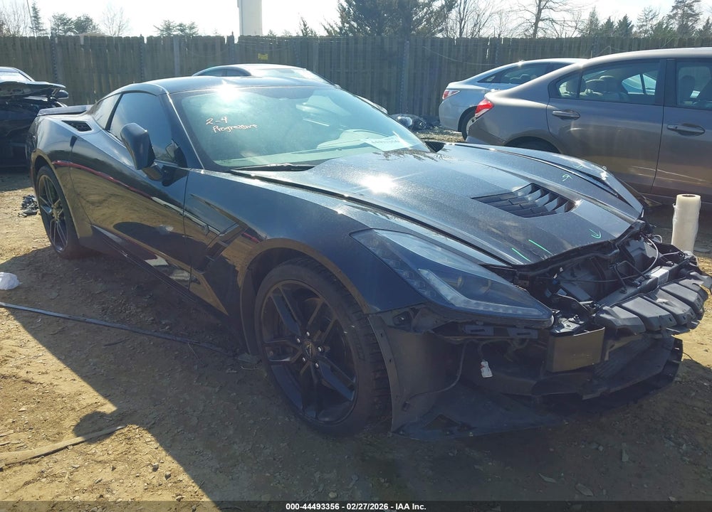 2016 CHEVROLET CORVETTE STINGRAY Z51 VIN: 1G1YK2D72G5109565