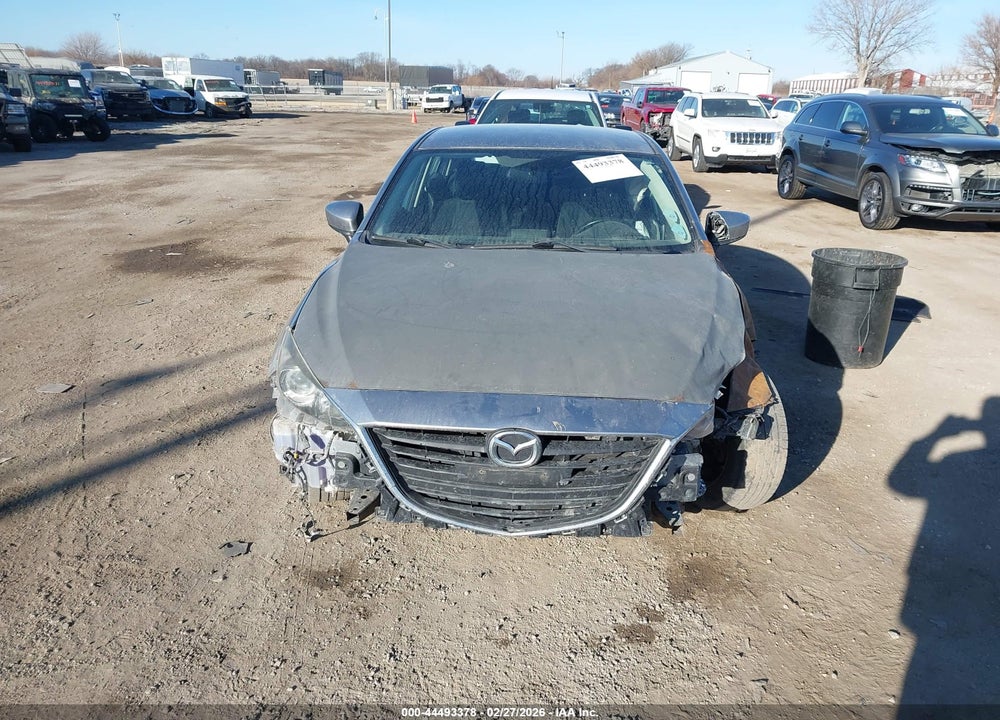 2014 MAZDA 3 I SPORT VIN: JM1BM1K72E1100163
