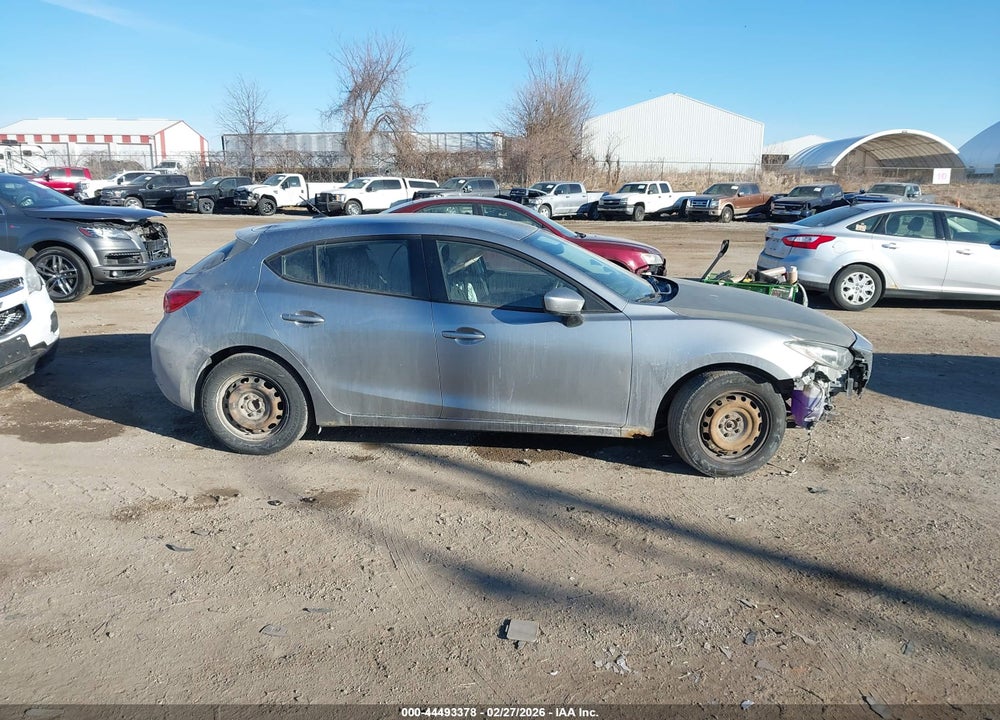 2014 MAZDA 3 I SPORT VIN: JM1BM1K72E1100163