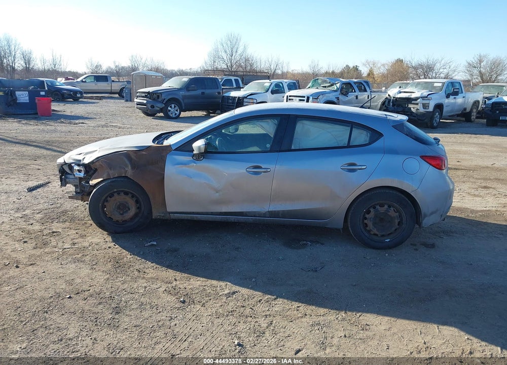 2014 MAZDA 3 I SPORT VIN: JM1BM1K72E1100163