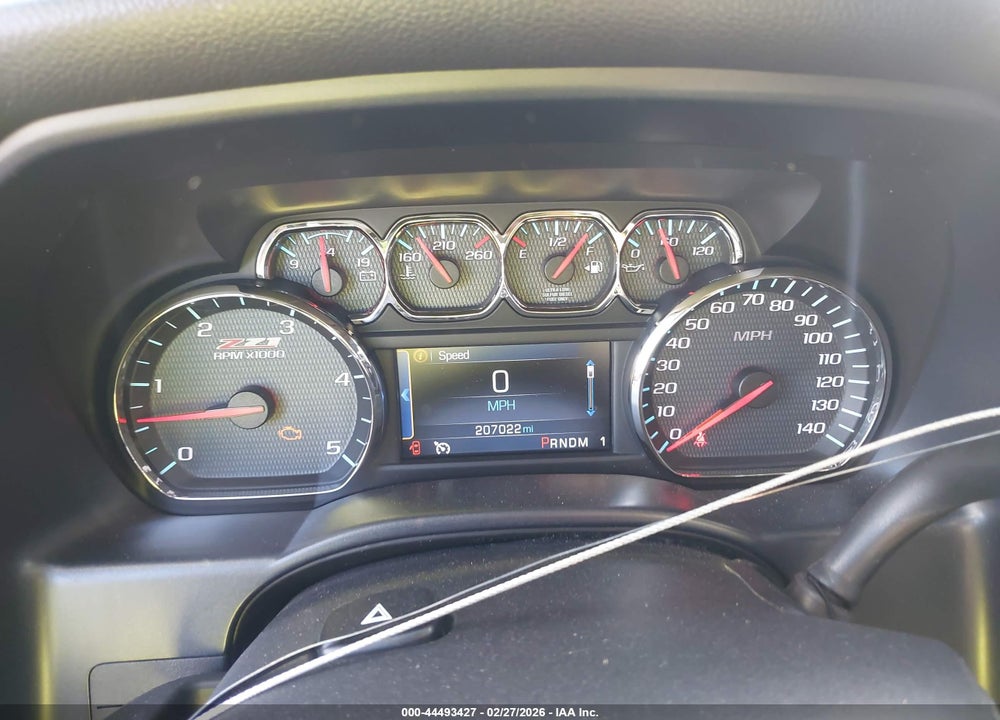 2015 CHEVROLET SILVERADO 2500HD LTZ VIN: 1GC1KWE81FF176254