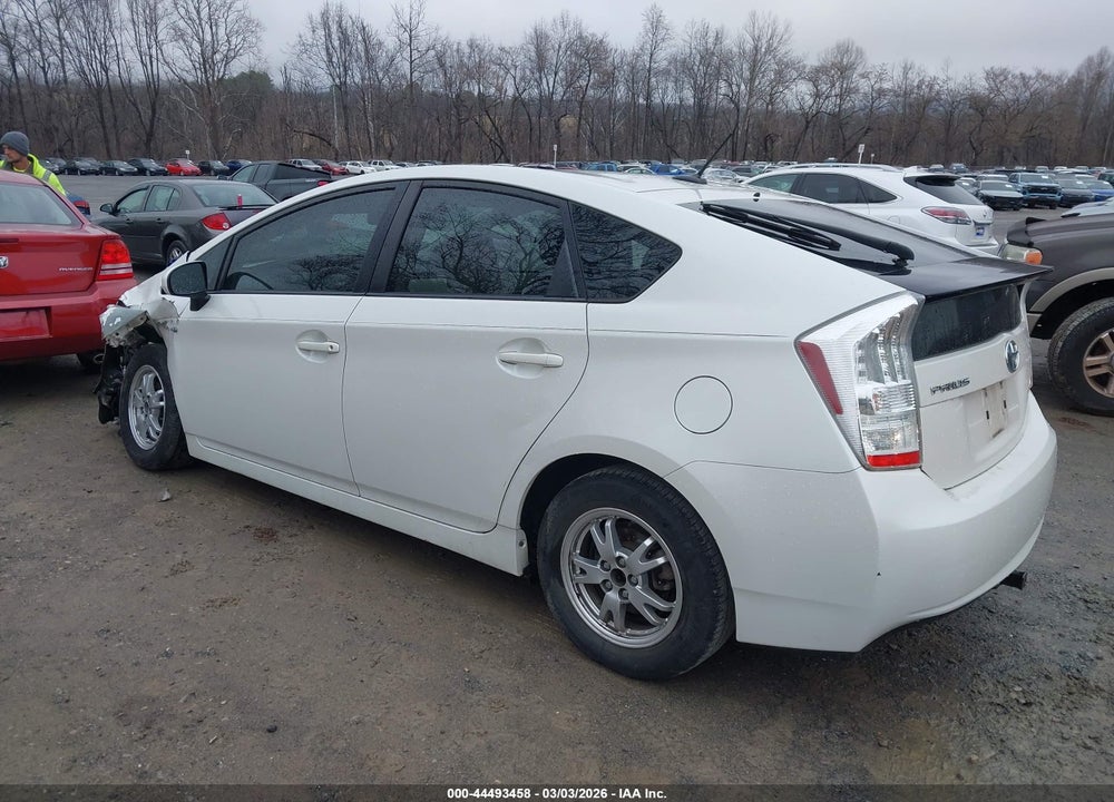 2010 TOYOTA PRIUS II VIN: JTDKN3DUXA0007886