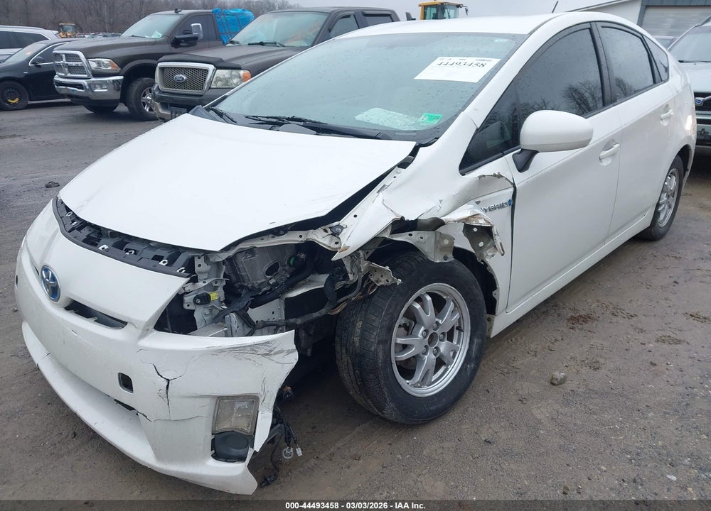 2010 TOYOTA PRIUS II VIN: JTDKN3DUXA0007886