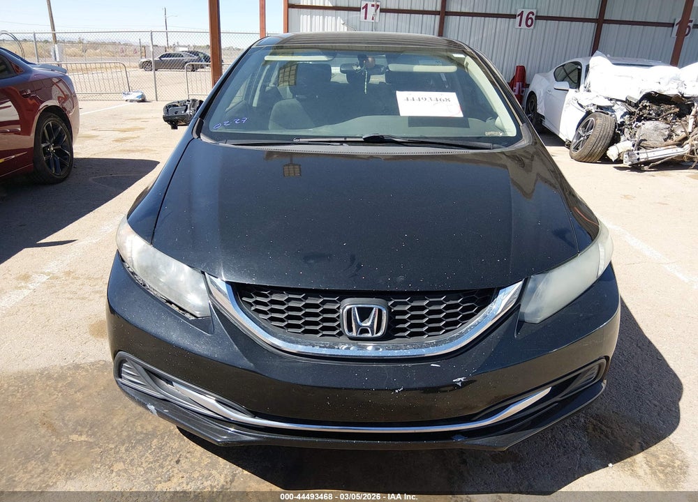 2015 HONDA CIVIC SE VIN: 19XFB2F73FE247193